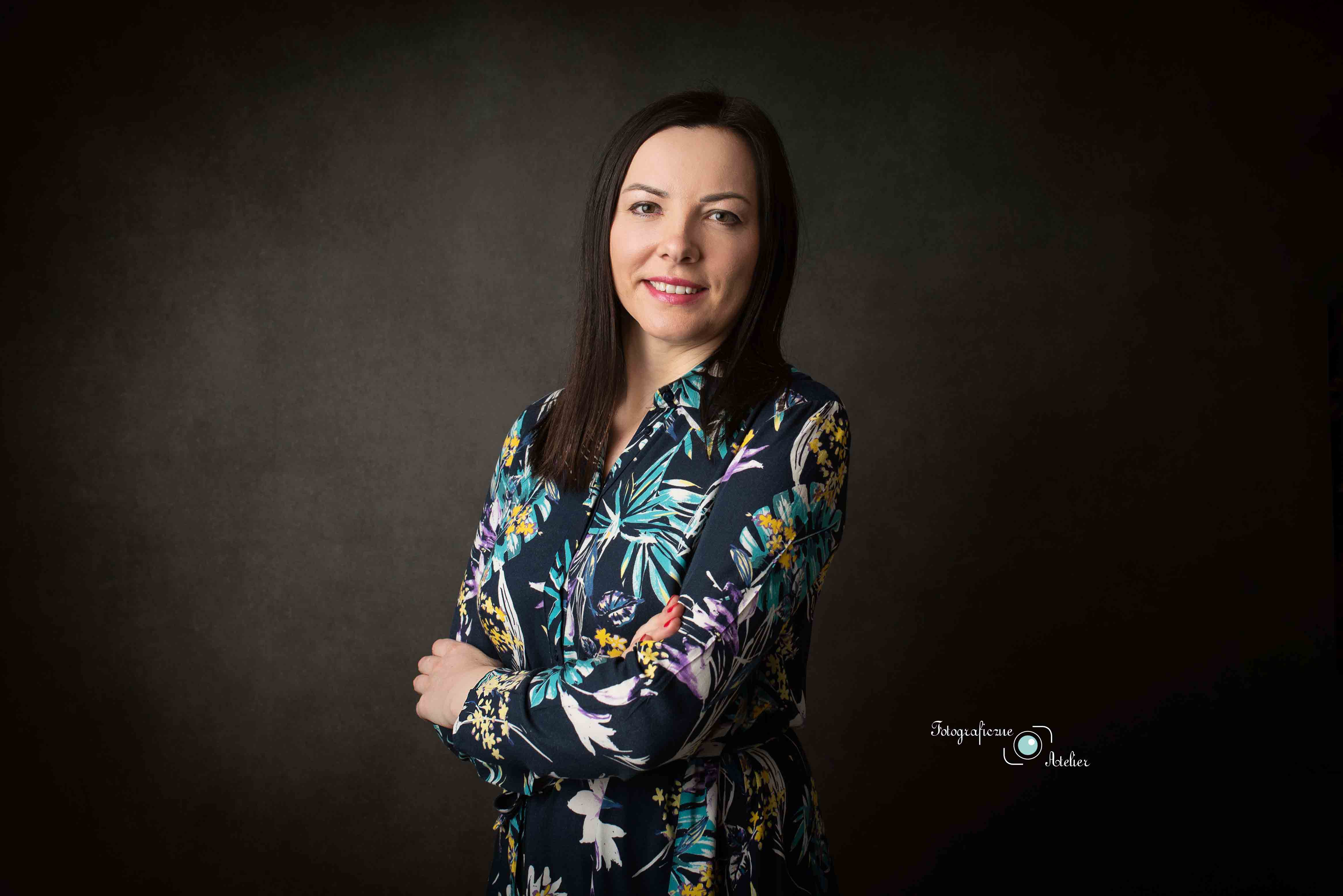 sesja biznesowa czarne tło