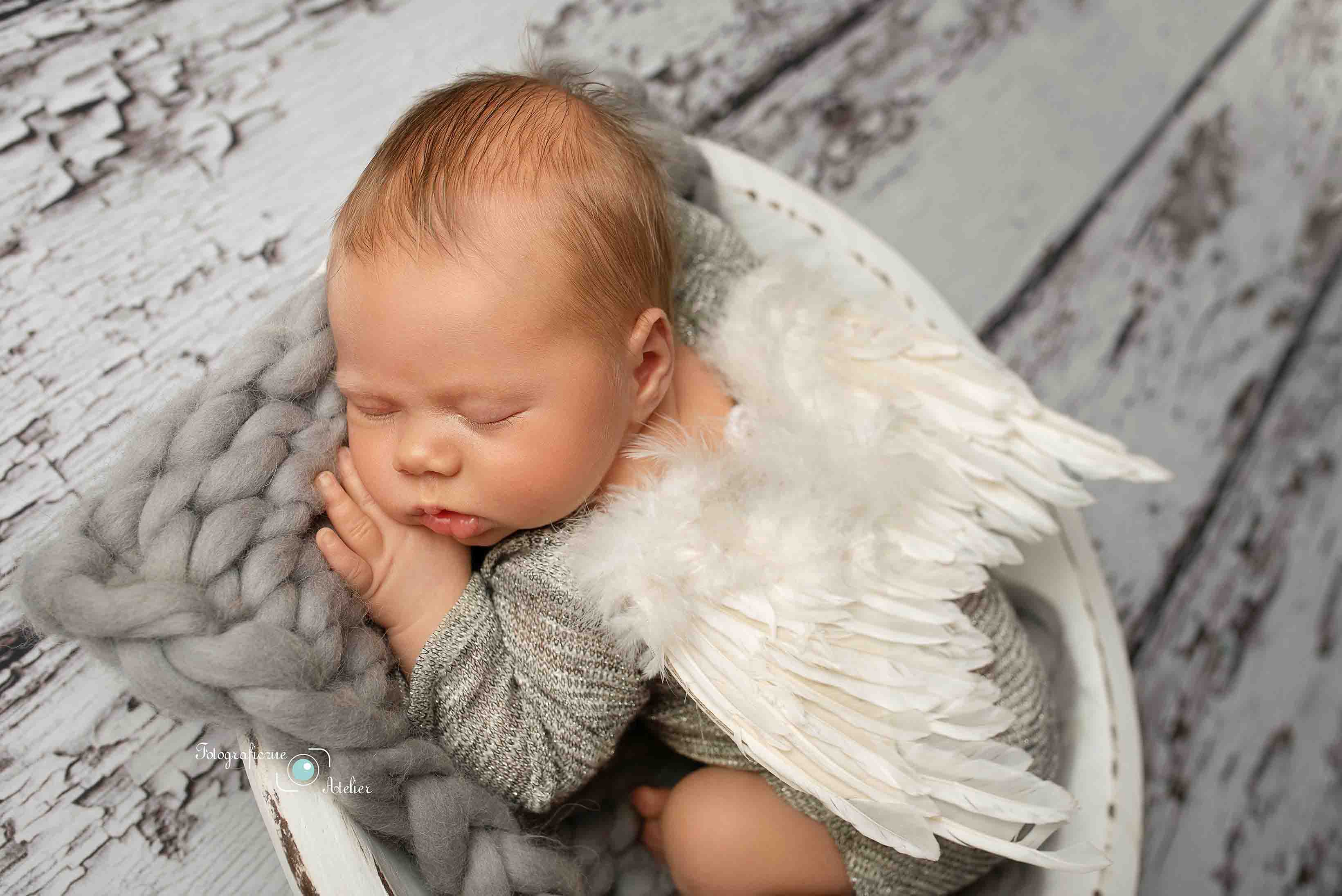 sesja noworodkowa aniołek poznań i okolice