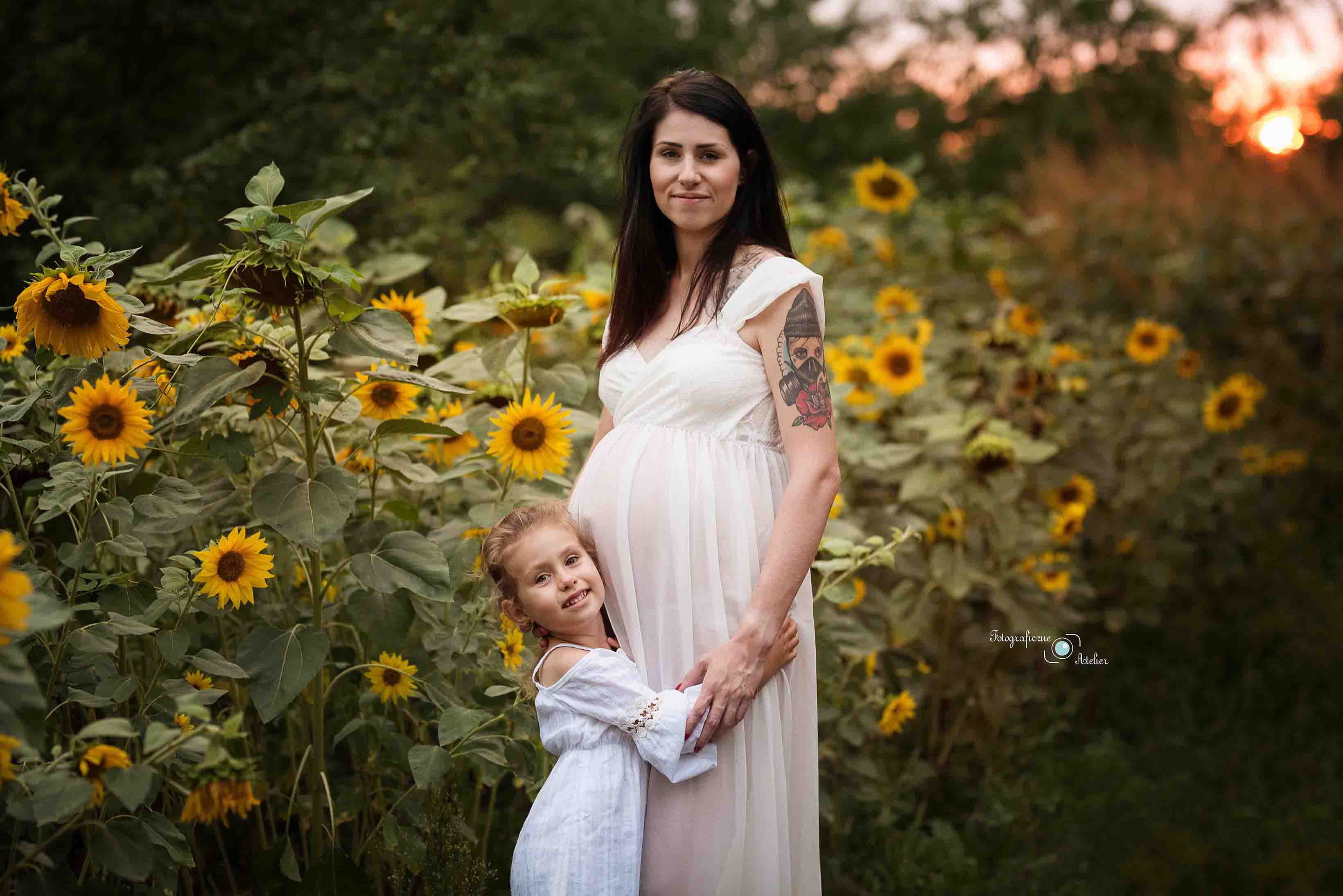 sesja zdjęcia słoneczniki poznań i okolice
