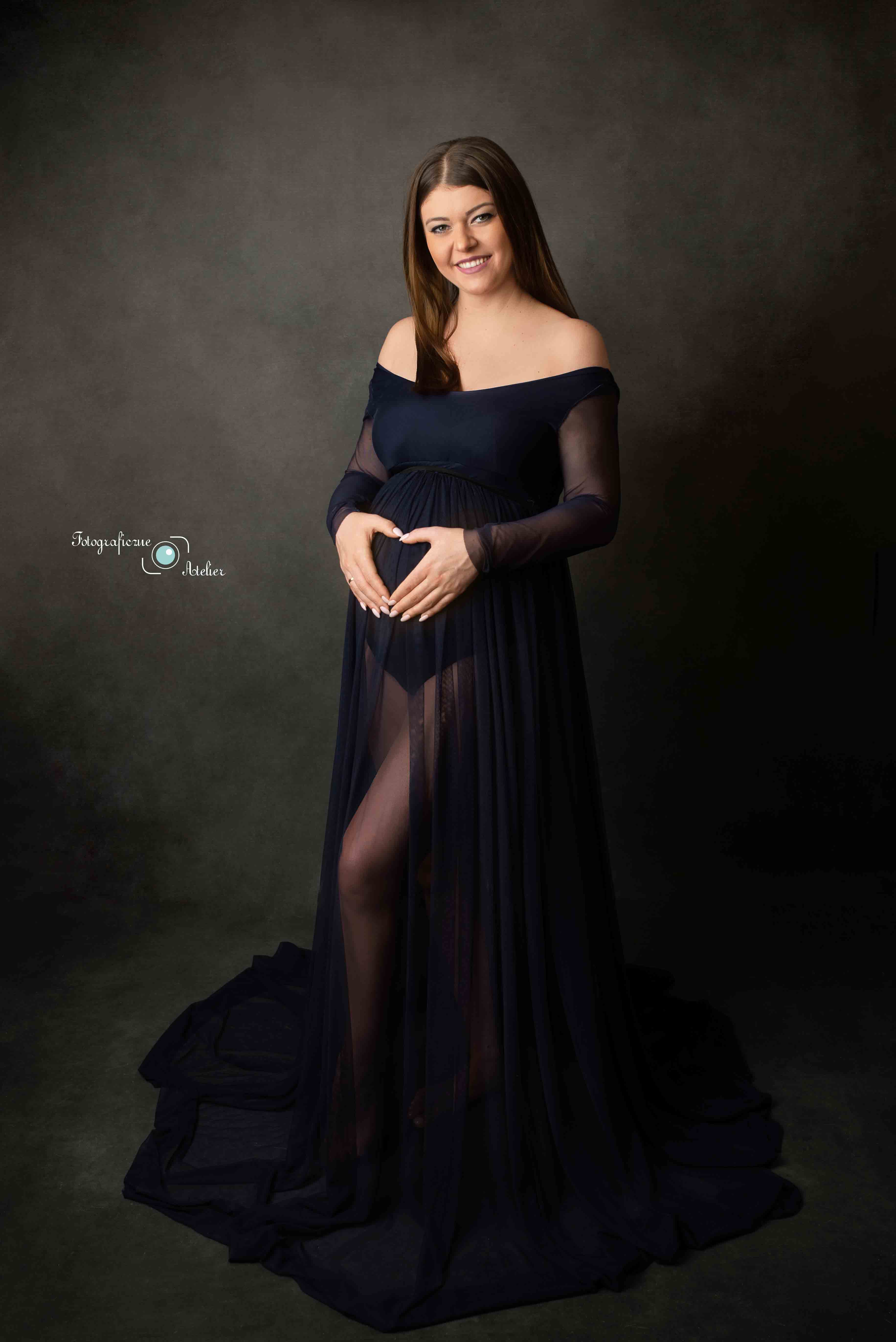 fotografia brzuszkowa poznań serce