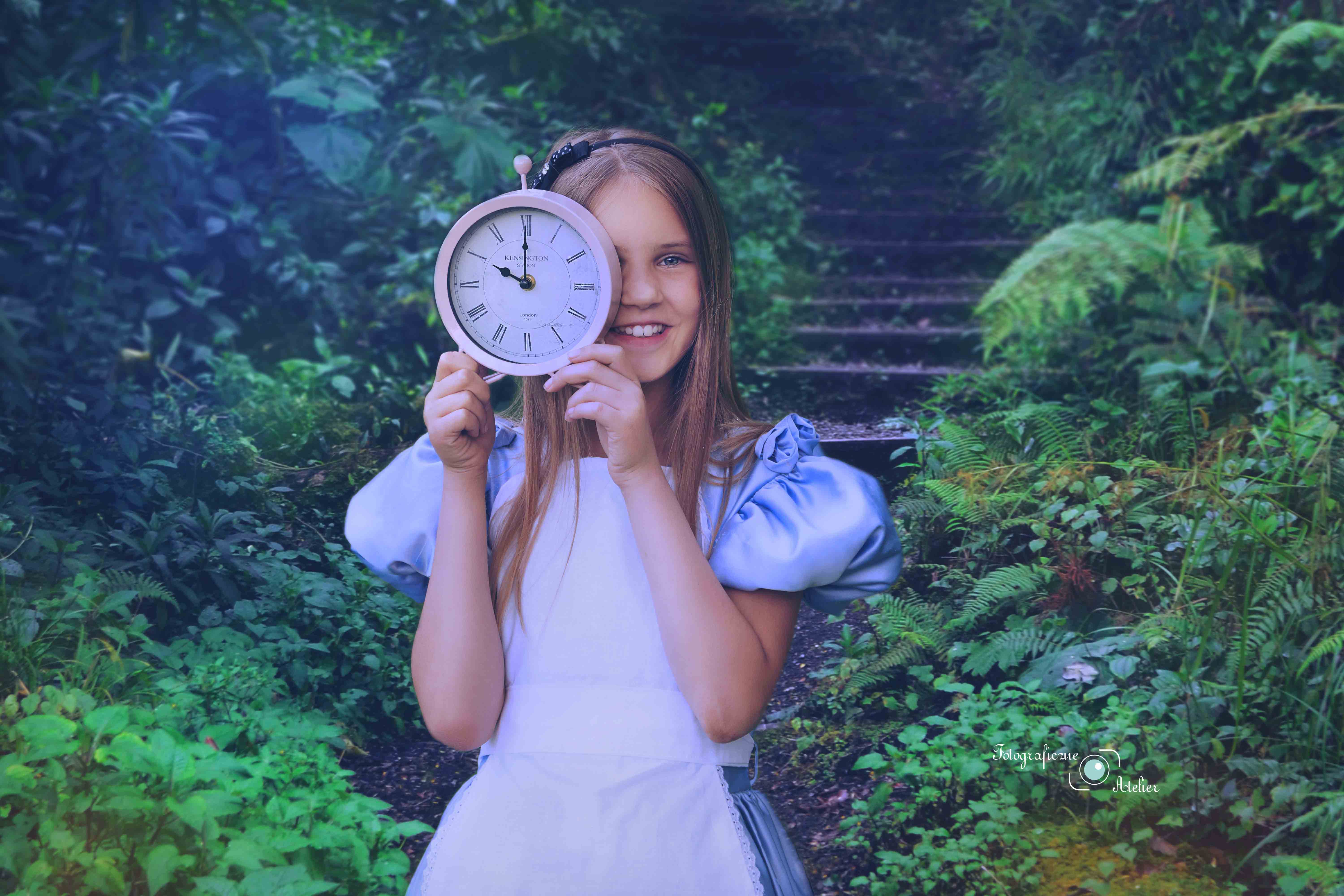 sesja stylizowana dziewczynka