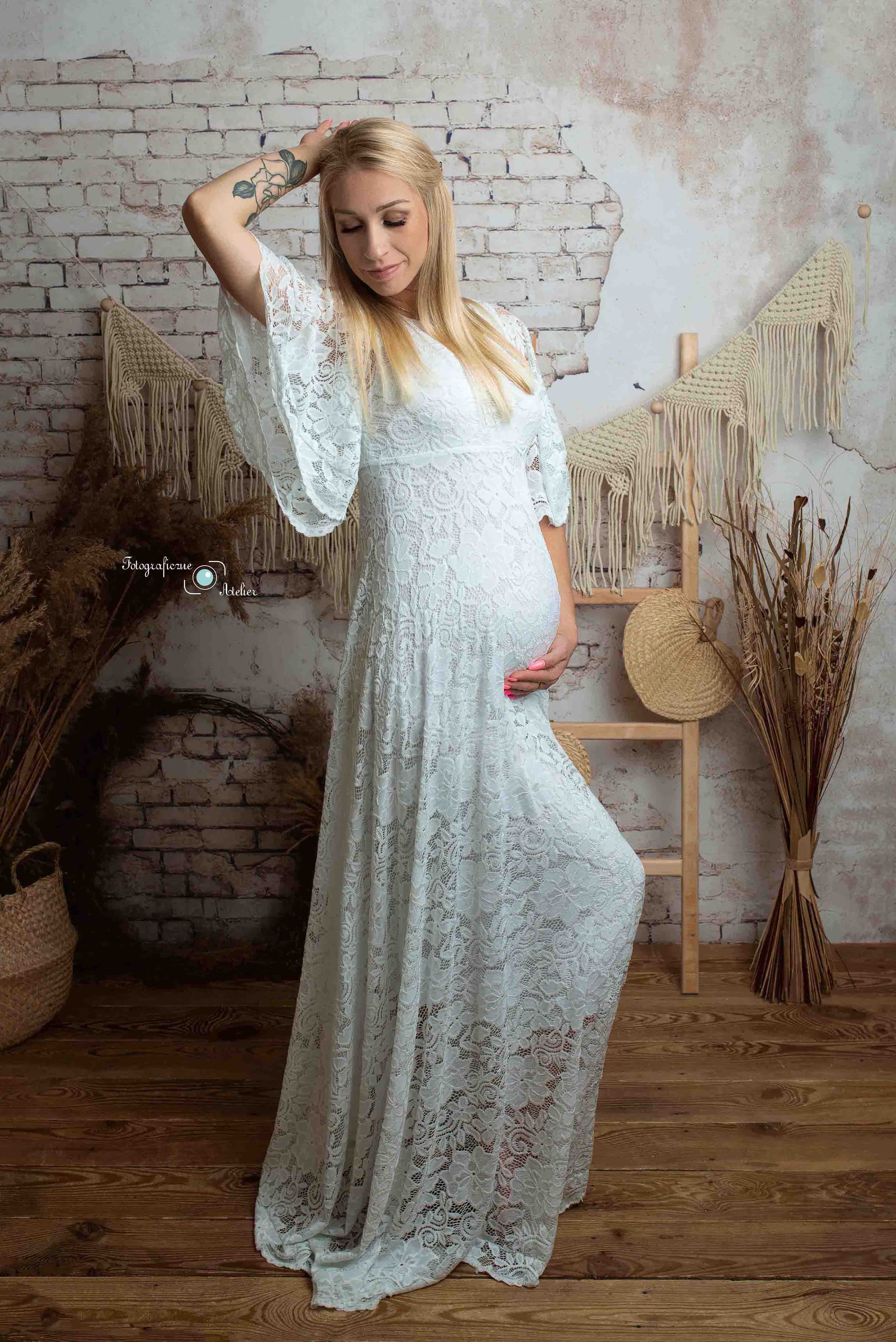 Poznań sesja ciążowa boho