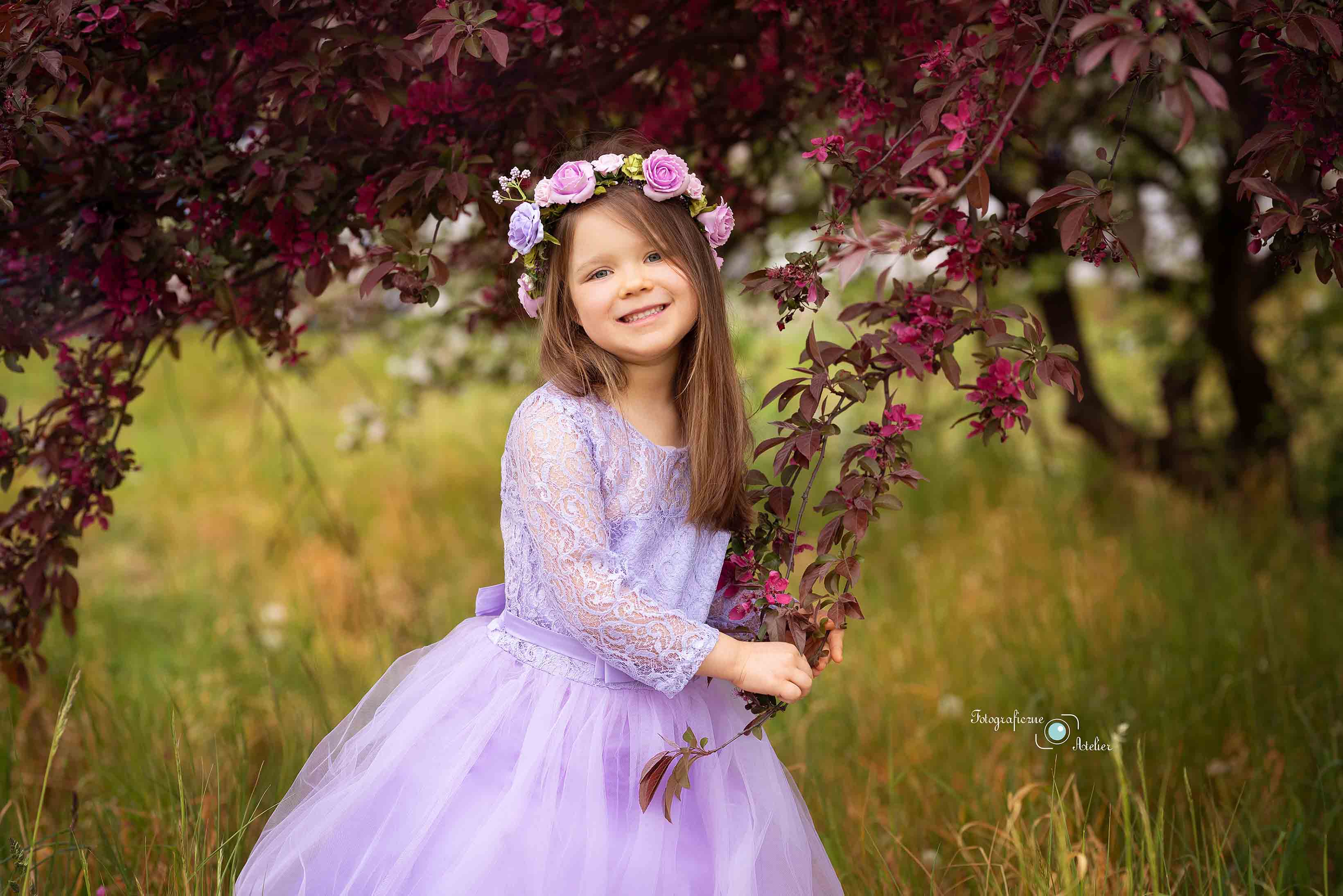 bajkowa sesja dziecięca okolice Poznania