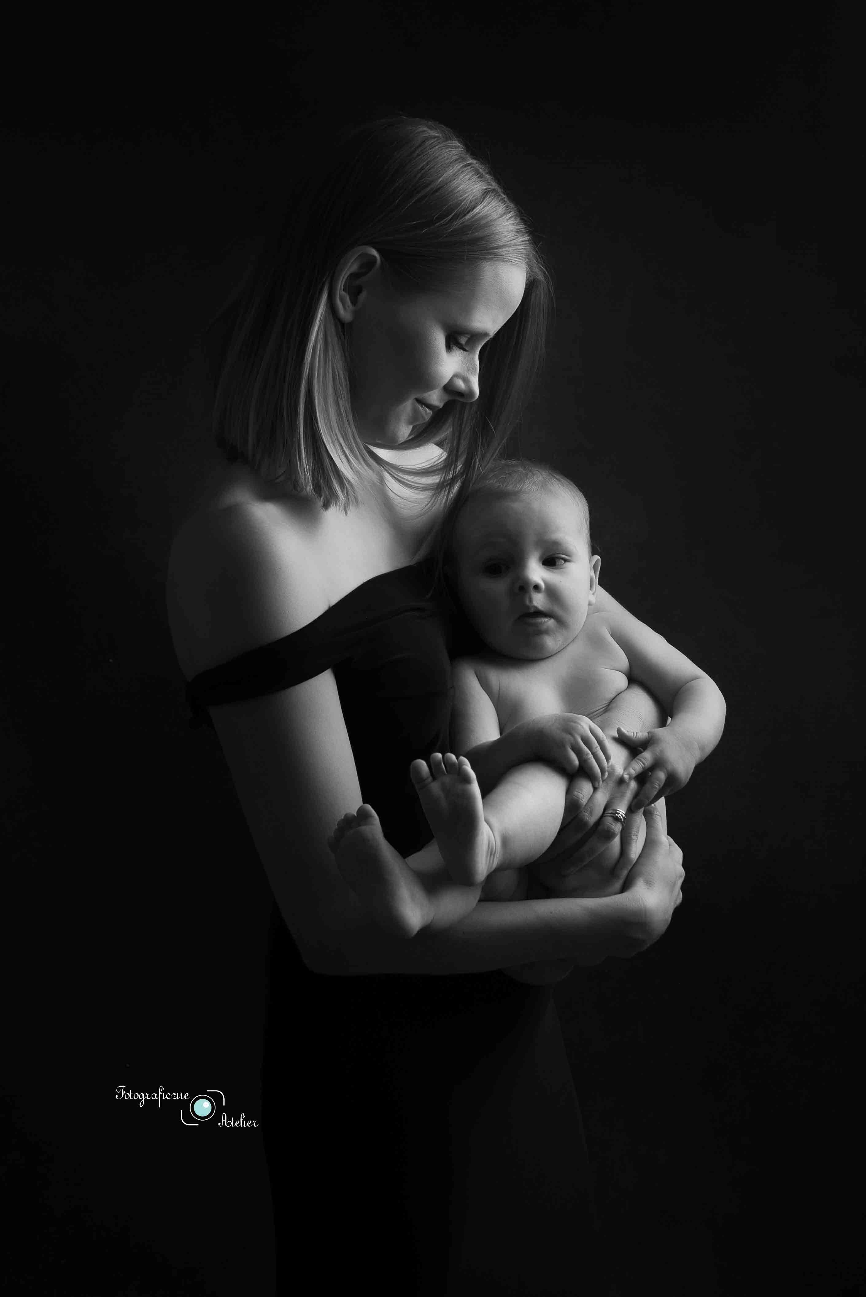 Fotografia Rodzinna Poznań czarno biała