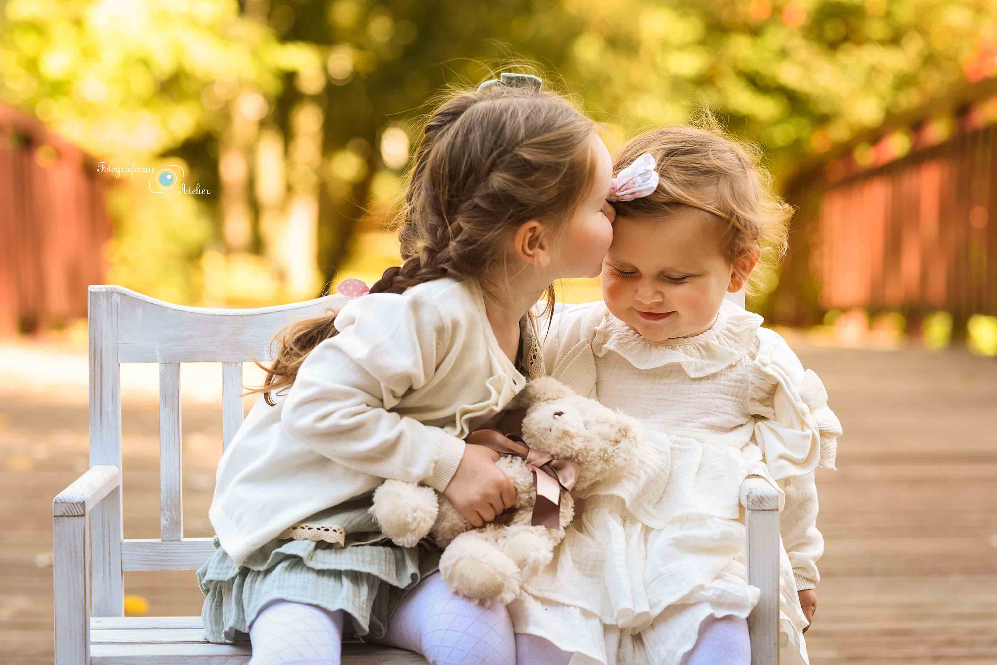 Fotografia rodzinna park sołacki poznań mostek