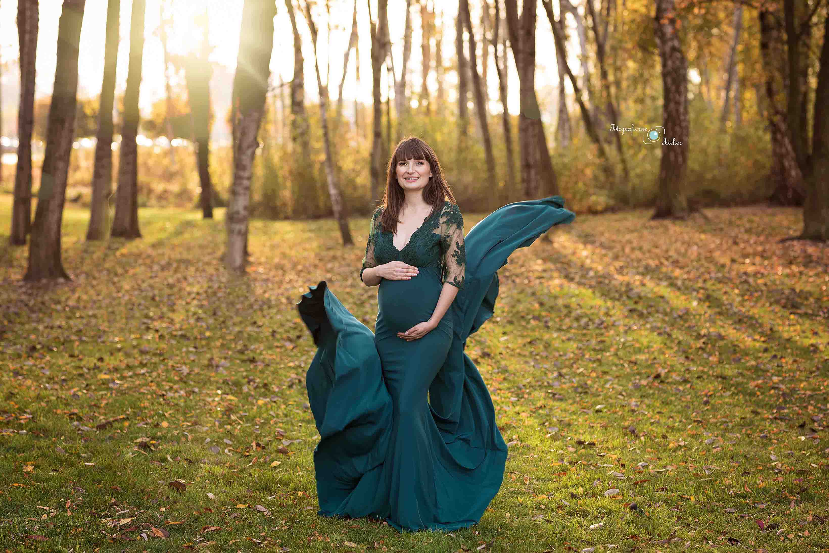 sesja ciążowa w parku poznań