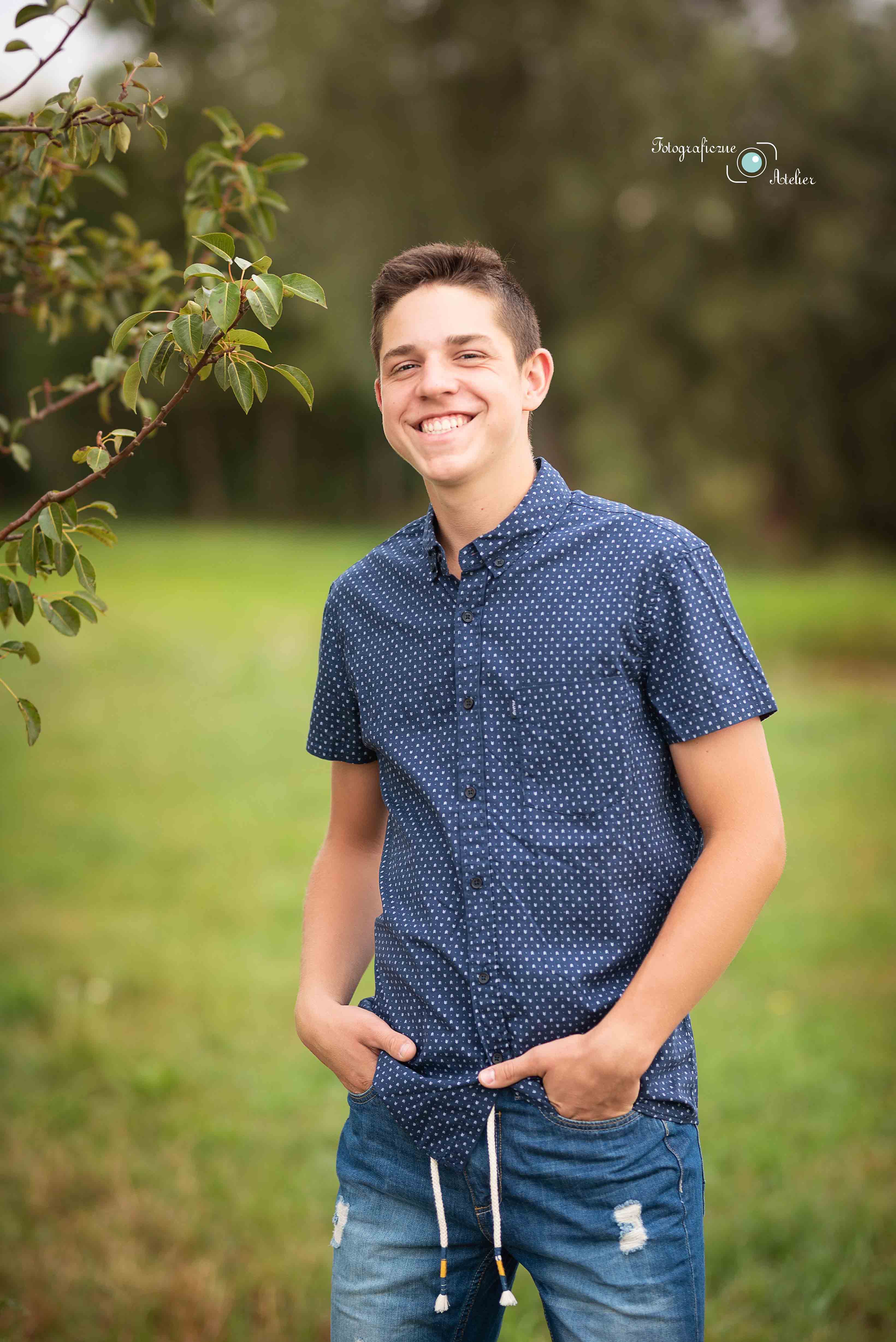 sesja plener chłopak poznań
