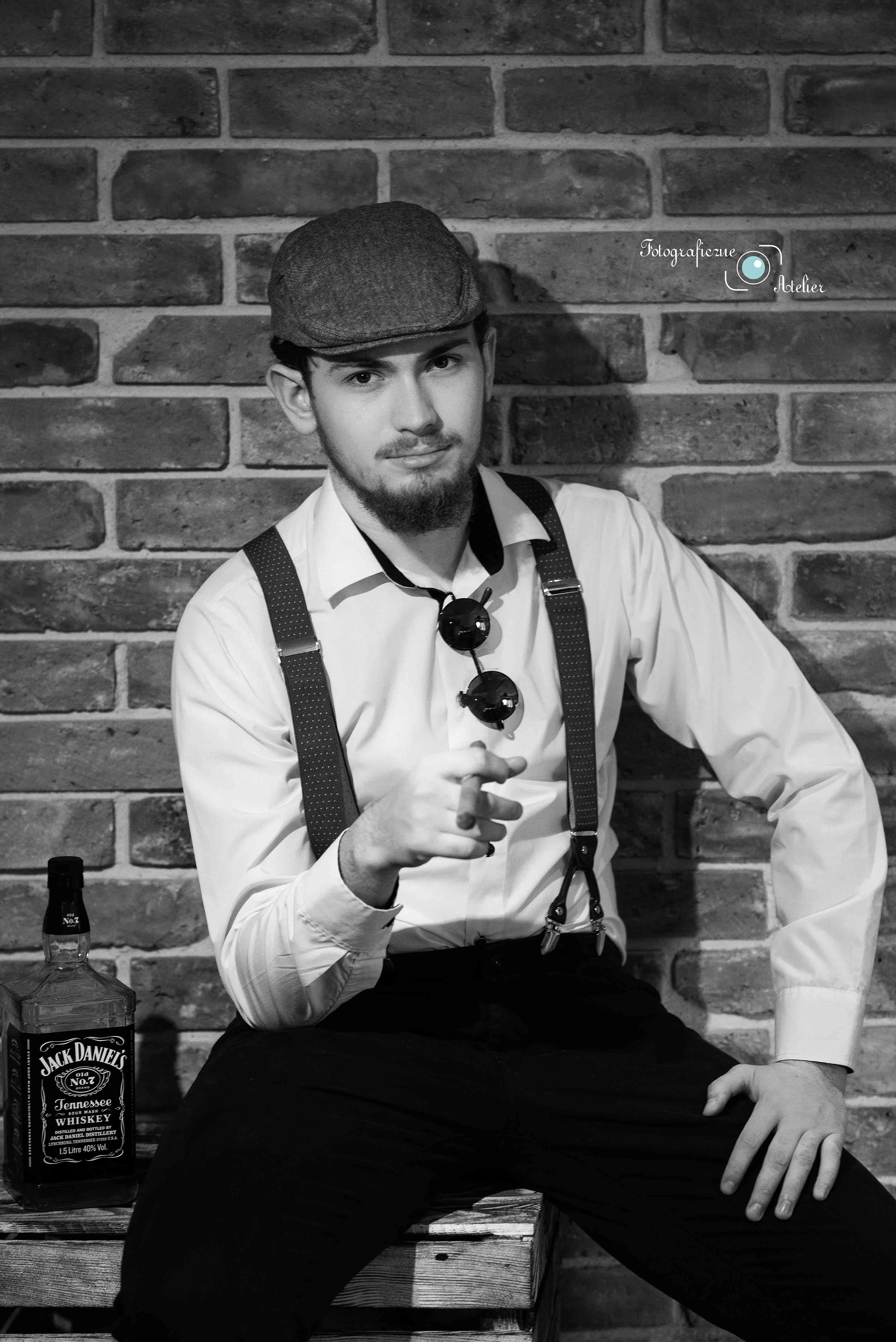 sesja retro poznań męska