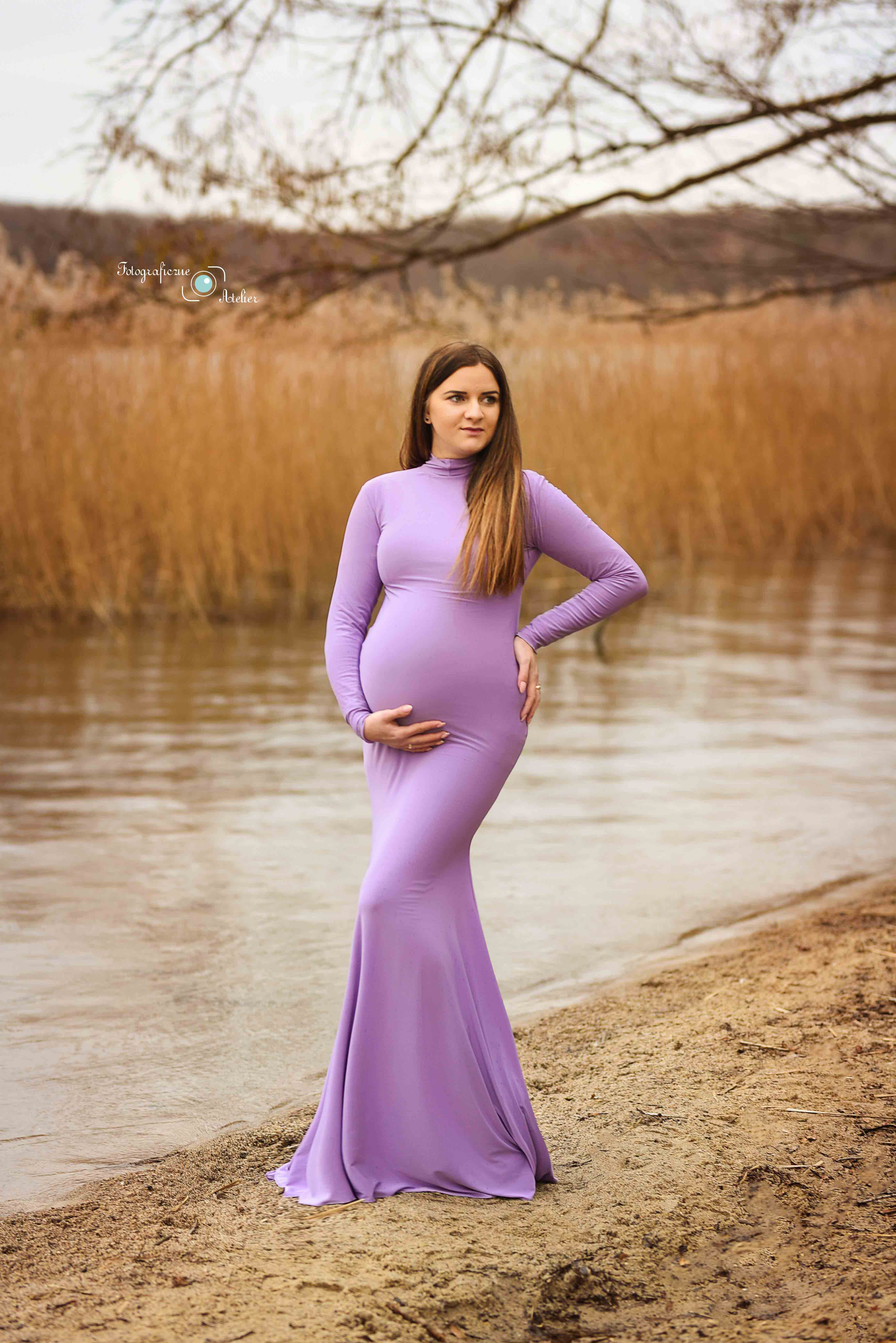 plenerowa sesja ciążowa