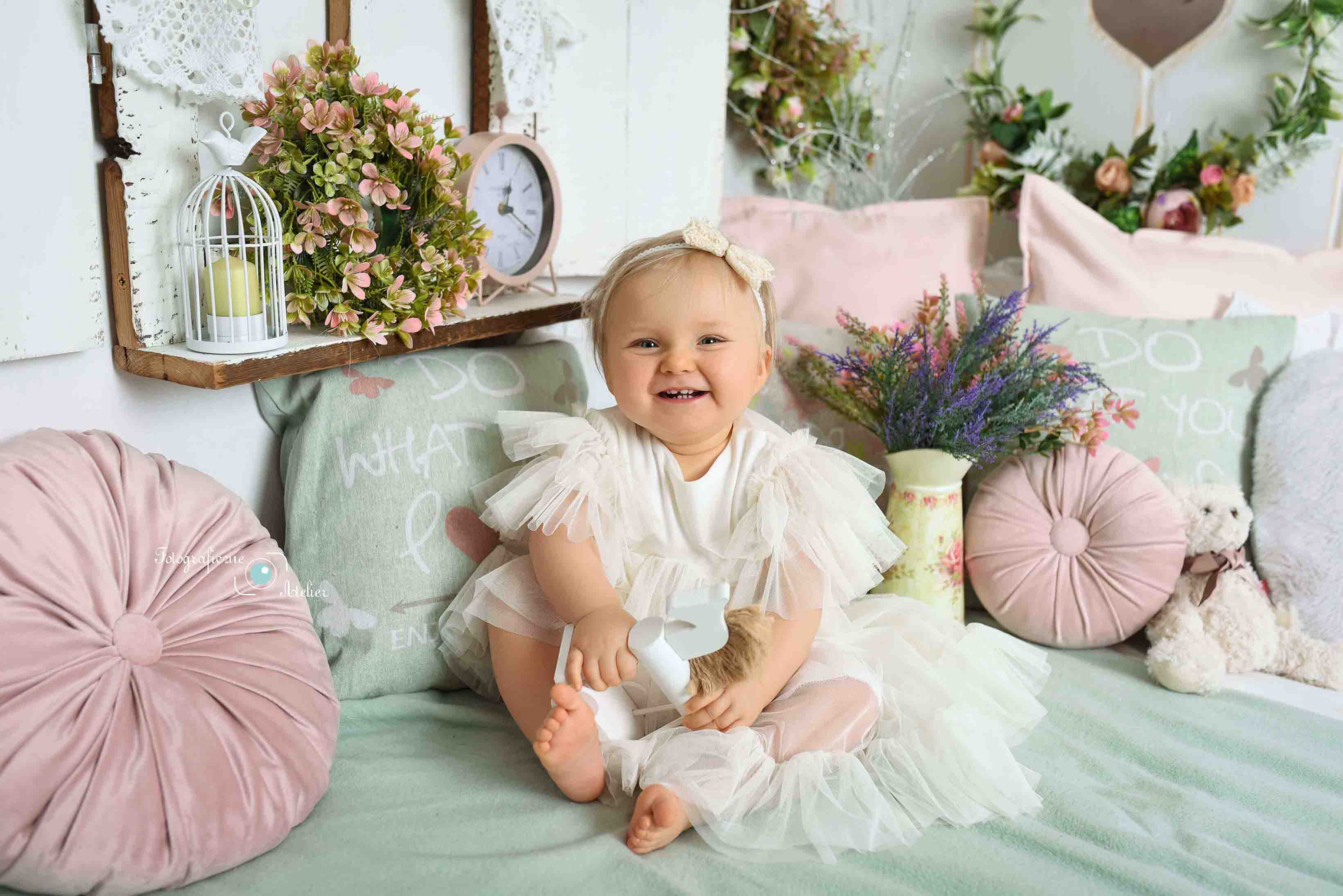 Sesja roczkowa boho sielska