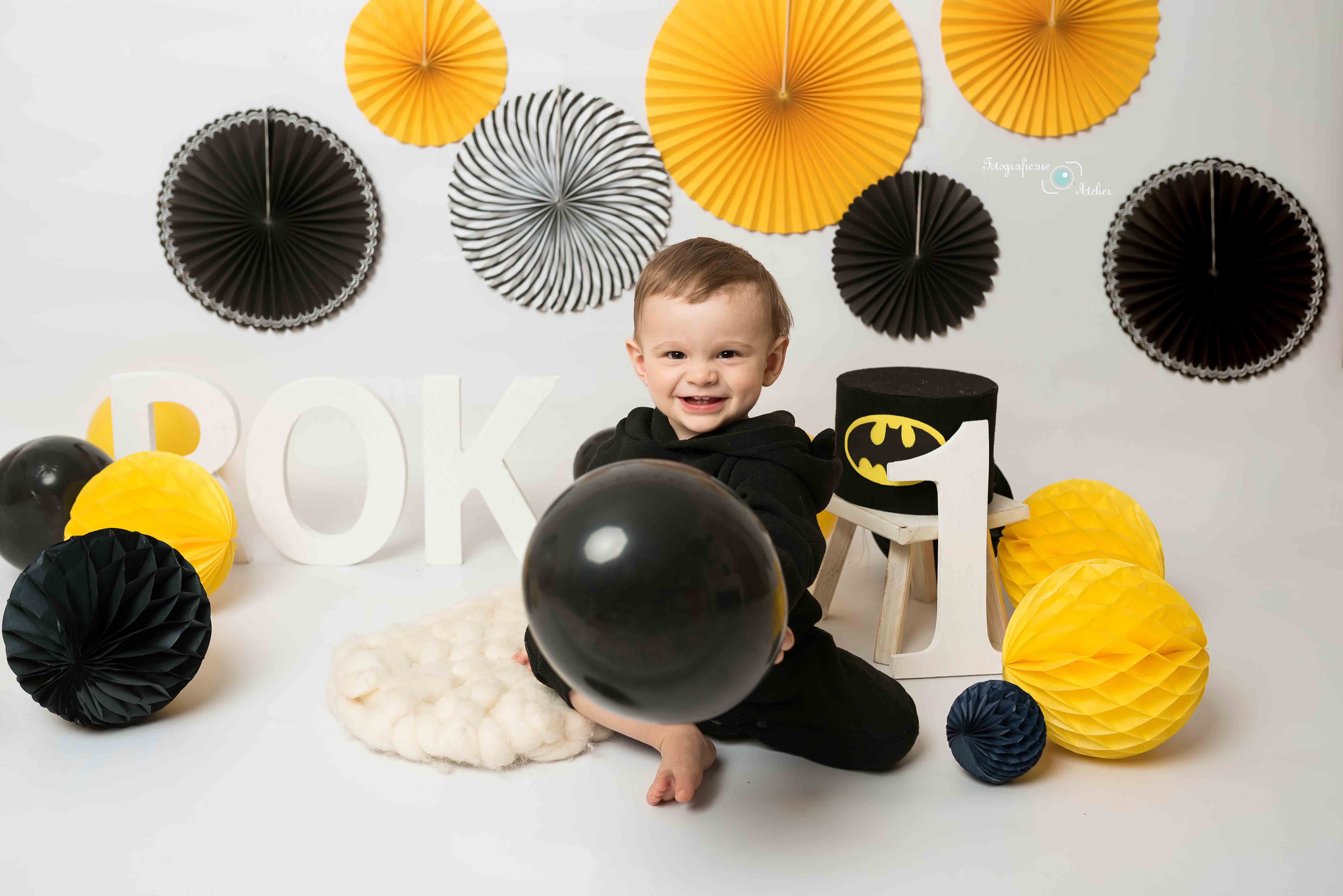 Sesja zdjęciowa na roczek batman poznań