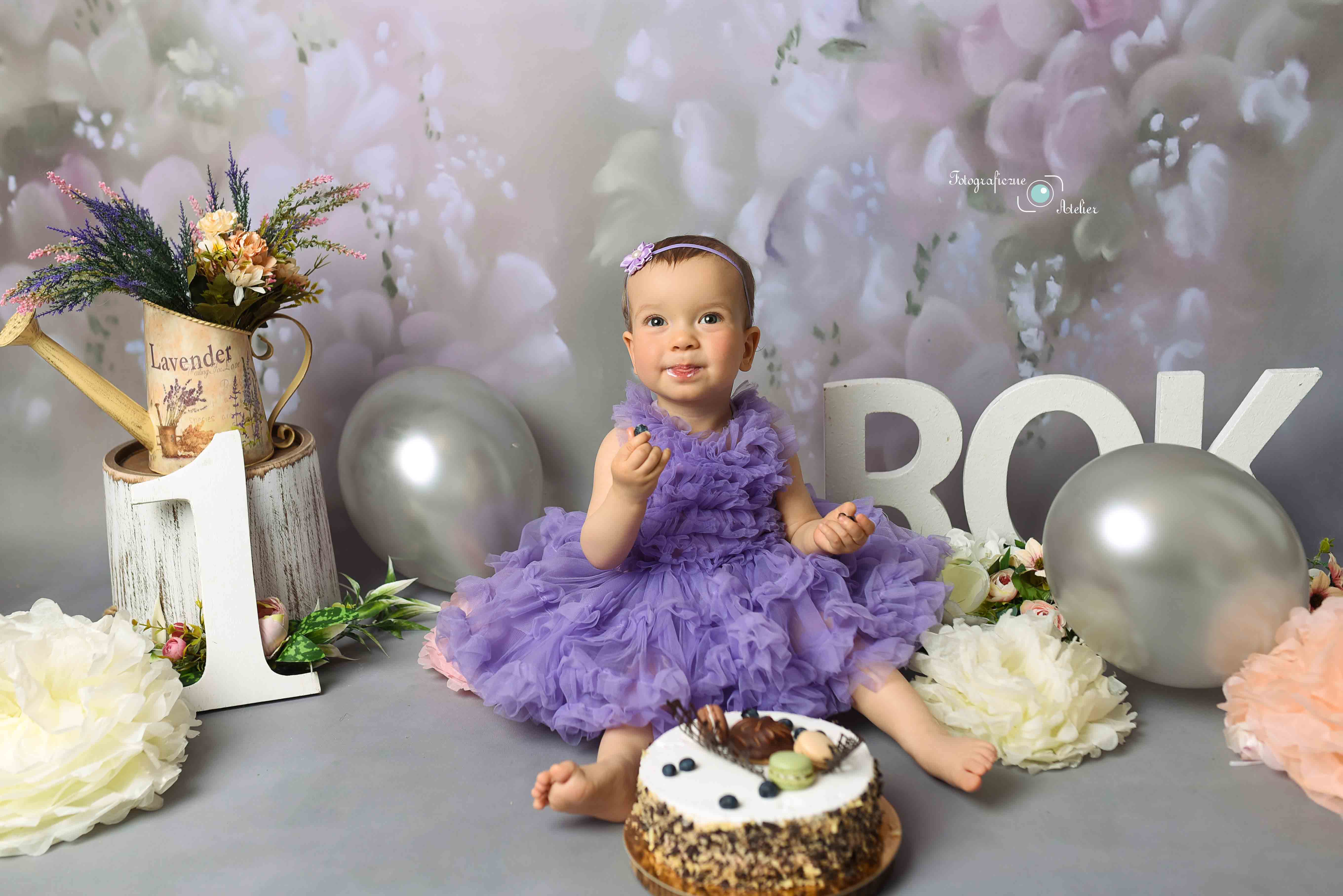 sesja roczkowa lawendowa Poznań