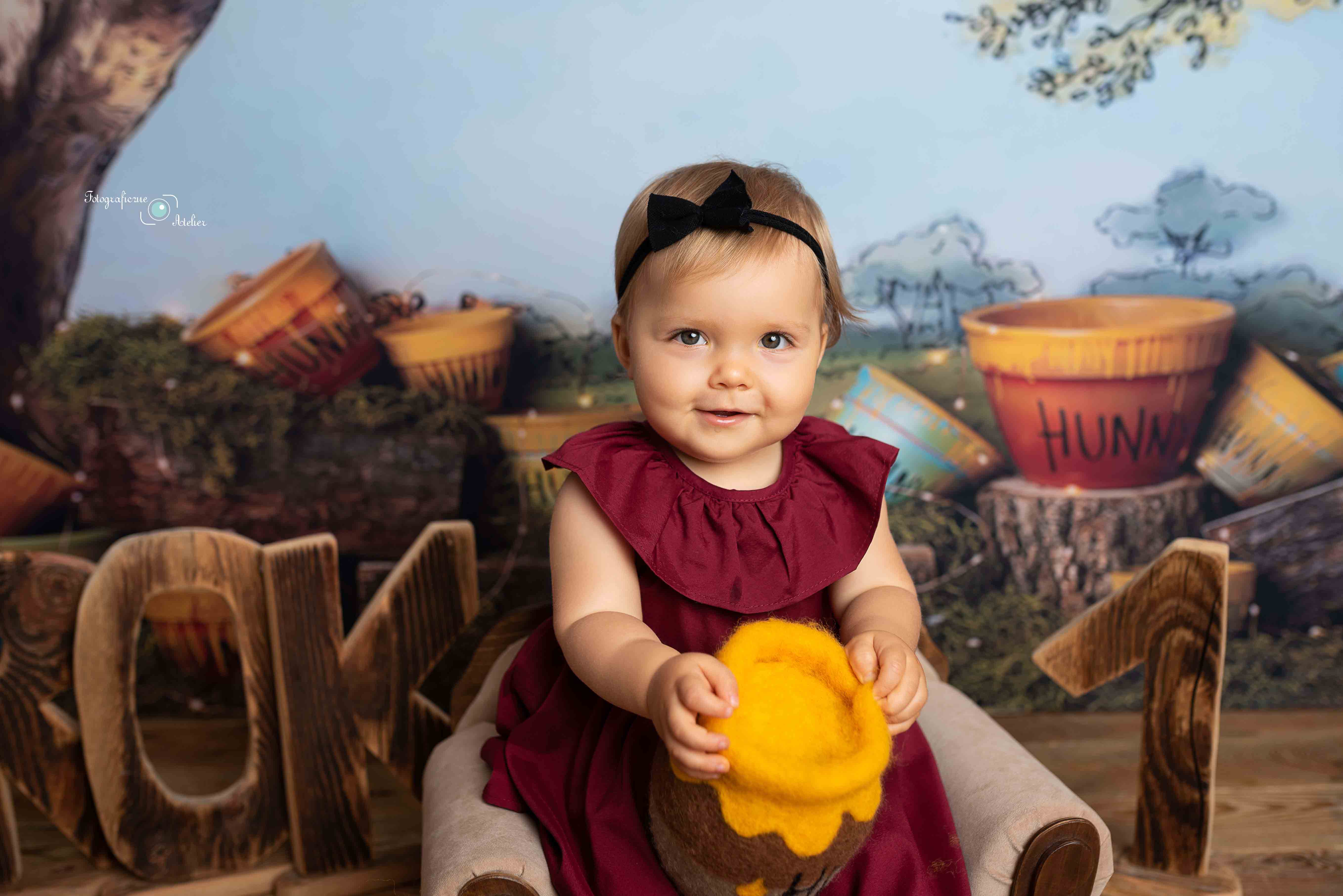 kubuś puchatek fotografia roczkowa Poznań