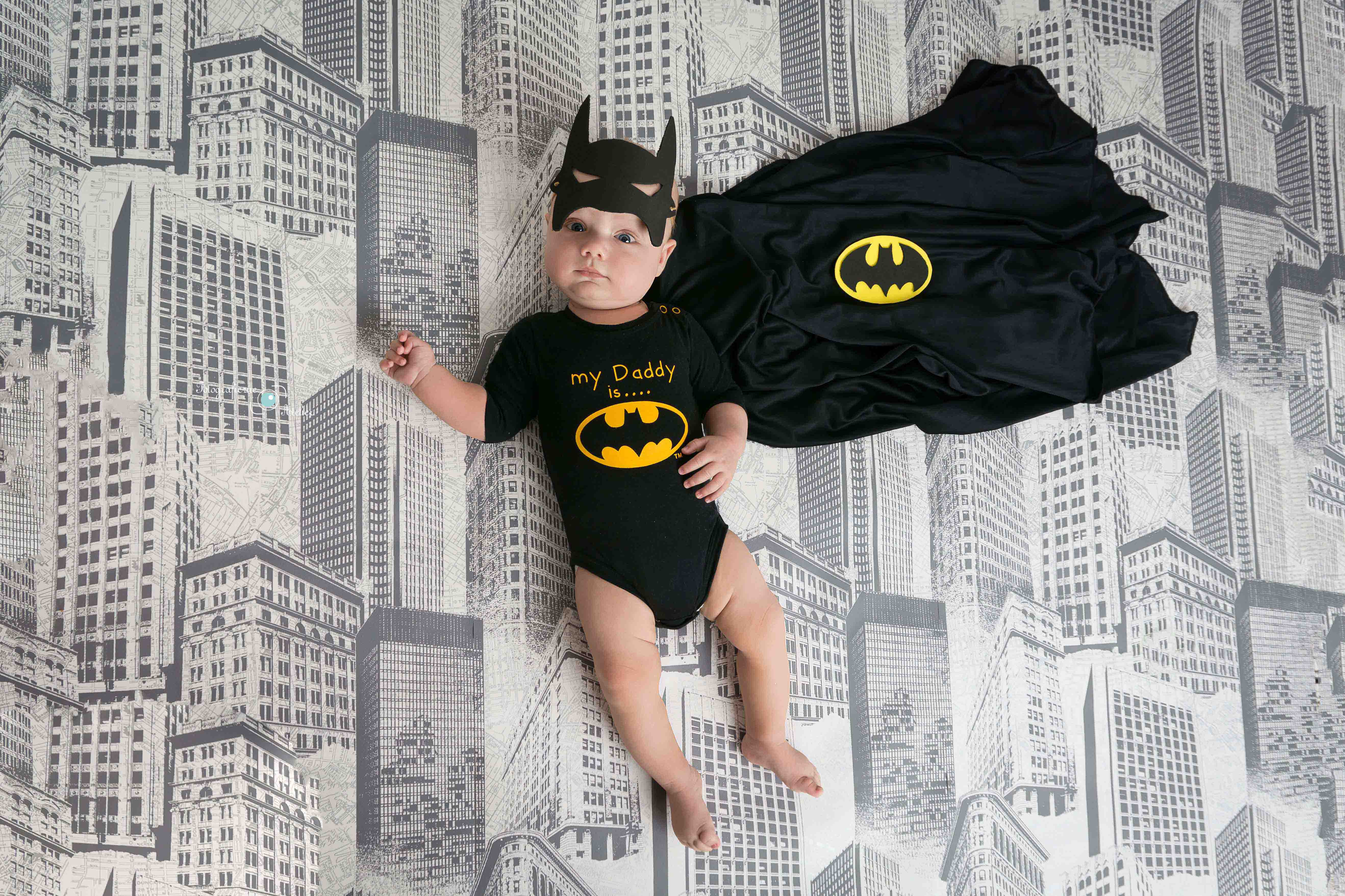 sesja niemowlęca batman