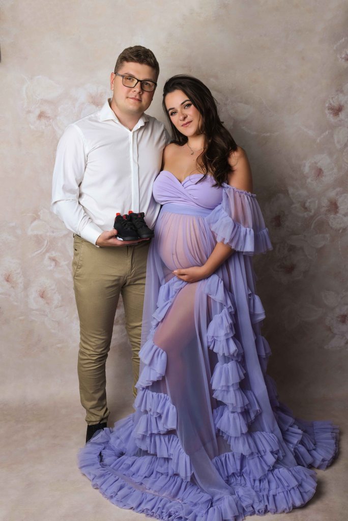 sesja brzuszkowa poznań z partnerem