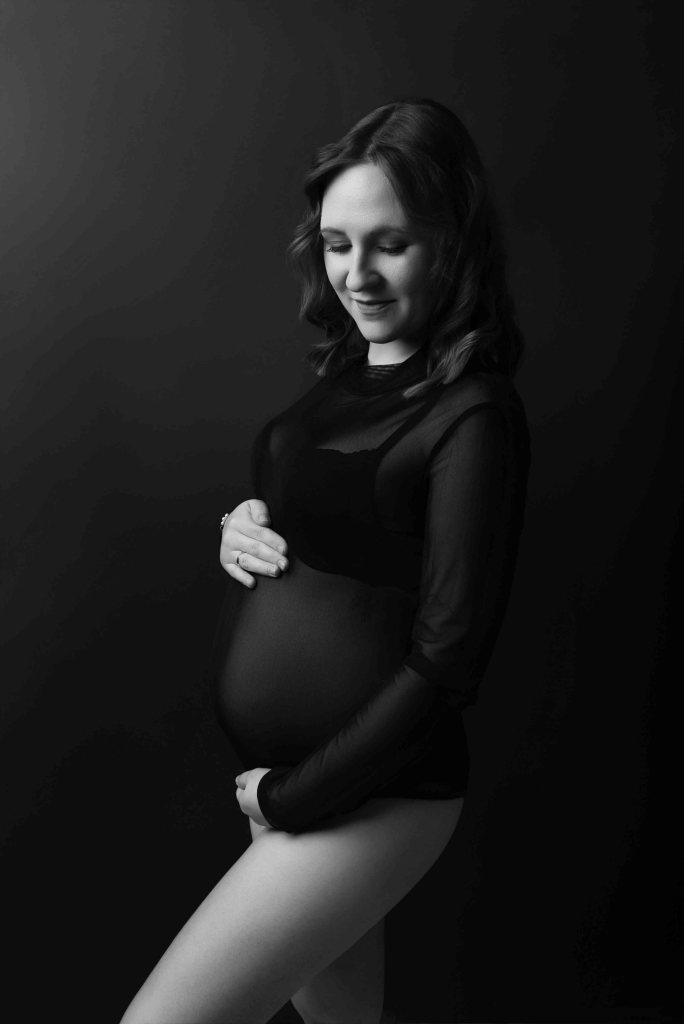 body ciążowe czarne